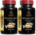 Wild Alaskan Fish Oil Omega 3 6 9 Liquid EPA DHA 120 Softgels P8285