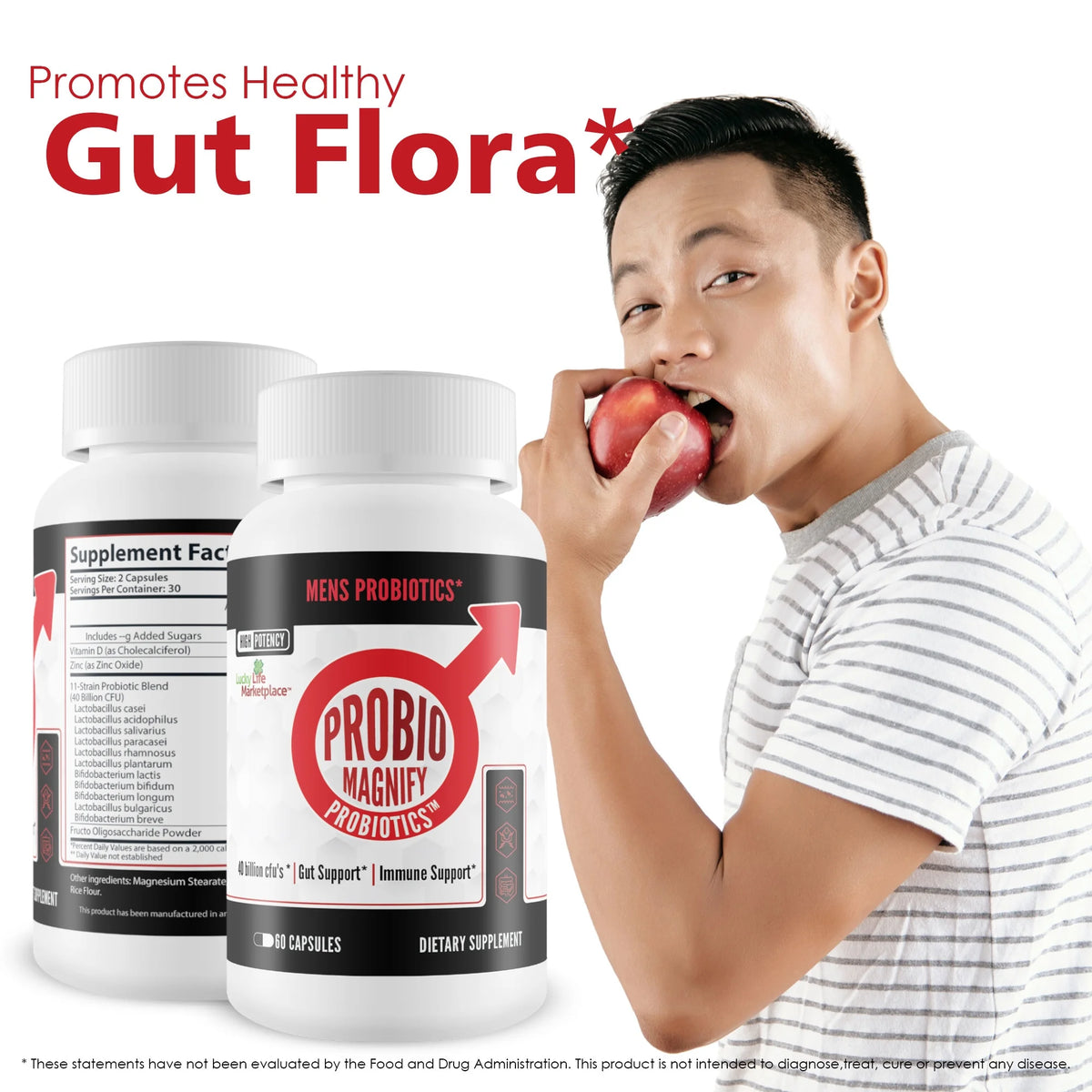 Probiotics for Men 40 Billion CFU M559