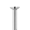 Satin Nickel 18 inch Ceiling Mount Arm & Flange E914002