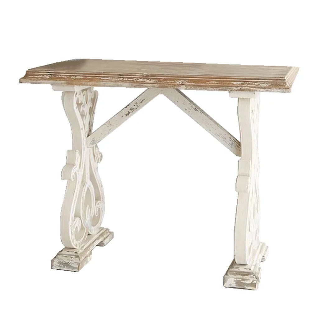 48" Wooden Console Table Q9733