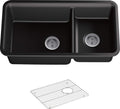 Matte Black 36 Minimum Base Cabinet Width L67418