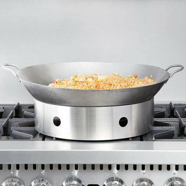 24 inch Steel Cantonese Style Wok S627