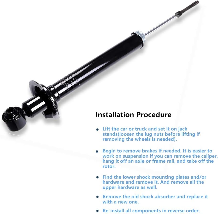 Rear Shocks Absorbers Set (2 pcs) S640
