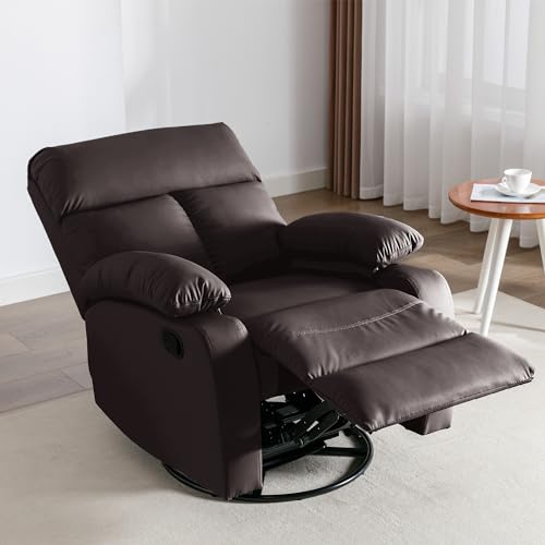 Light Grey Swivel Rocker Recliner W489969