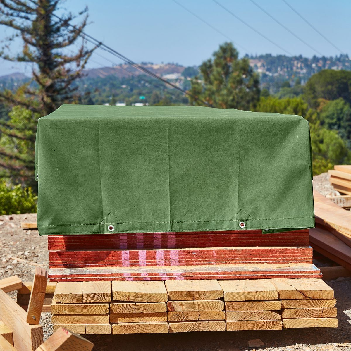 6 ft. x 8 ft. Canvas Tarp R6171