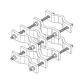Pipe to Pipe Clamp, Heavy Duty Q3634