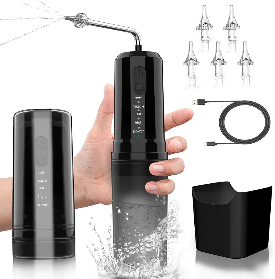 Electric Ear Wax Removal Kit with 4 Modes Black K125