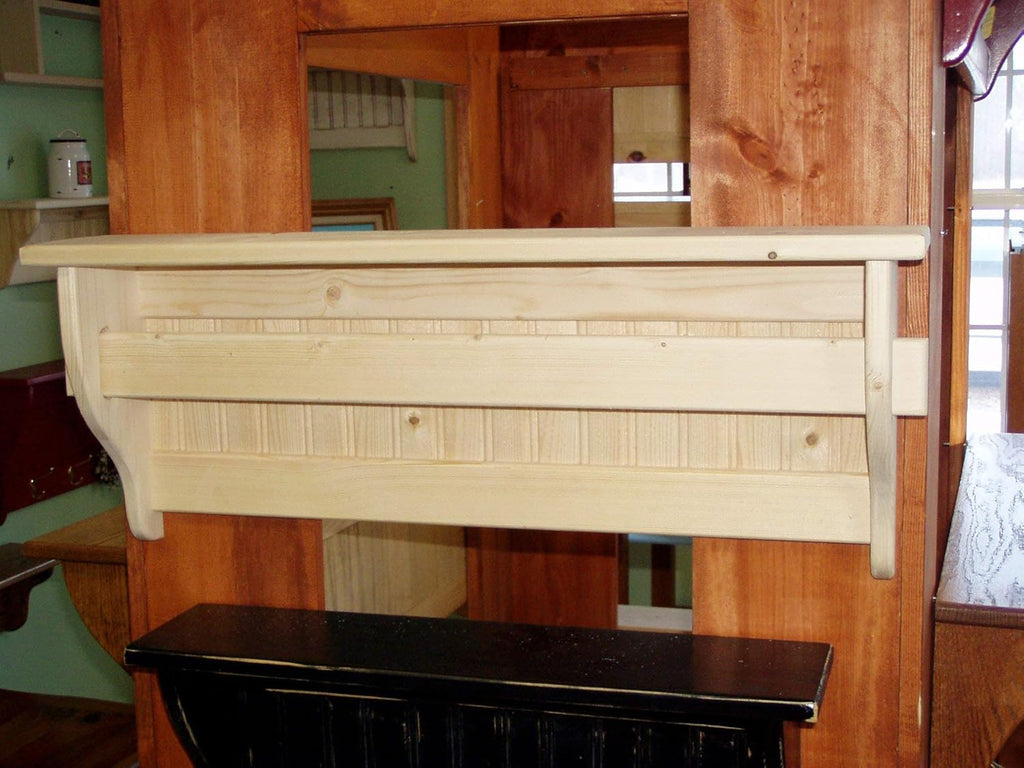 Unfinished Wood Quilt Rack L580238