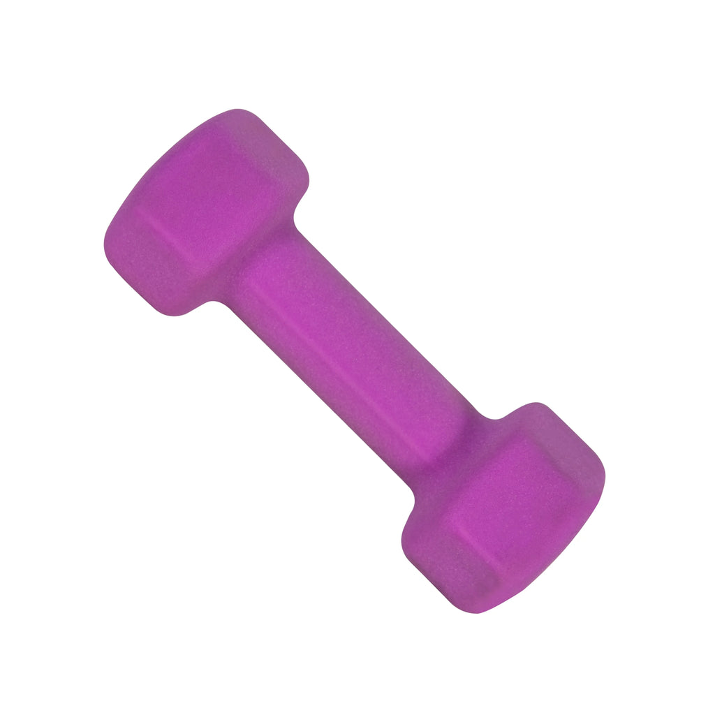 Purple 5lb Neoprene Dumbbell F1602
