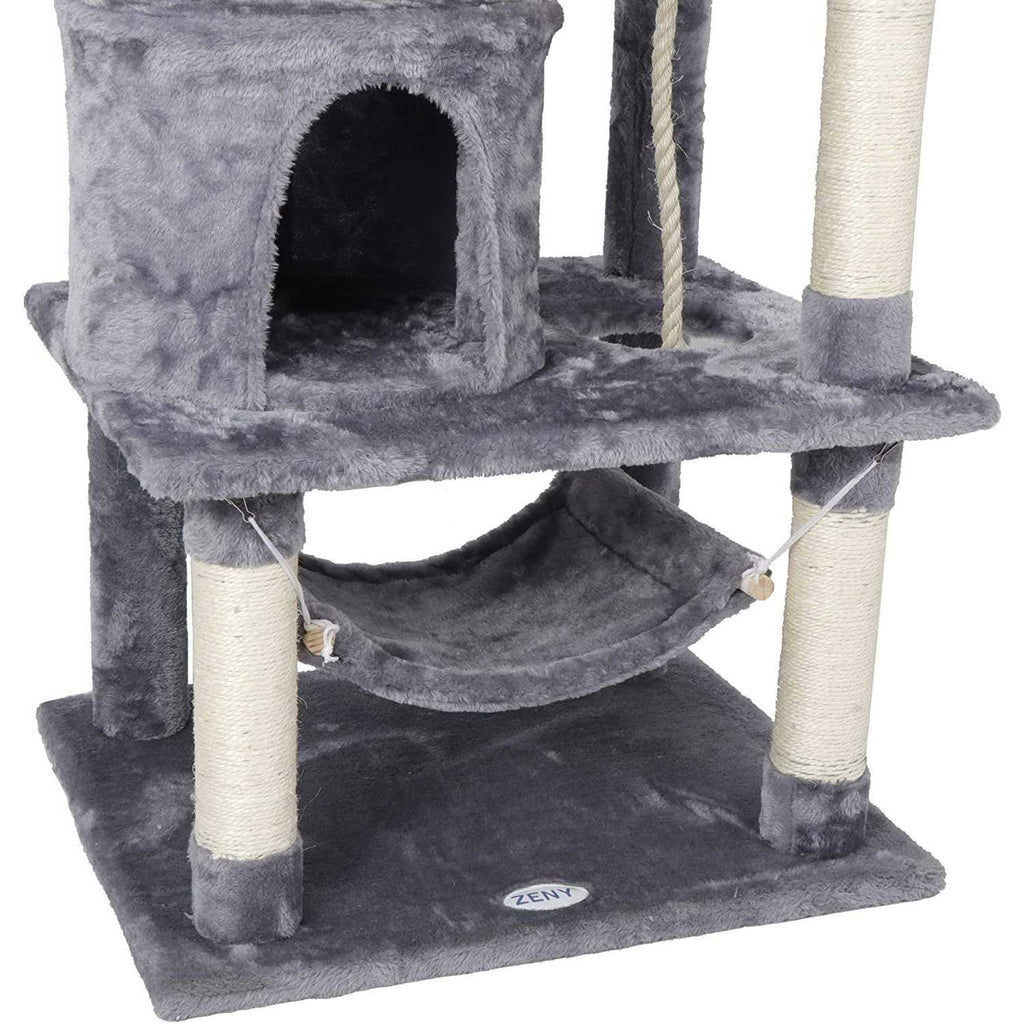 Cat Tree & Condo Scratching Post Tower Z43817