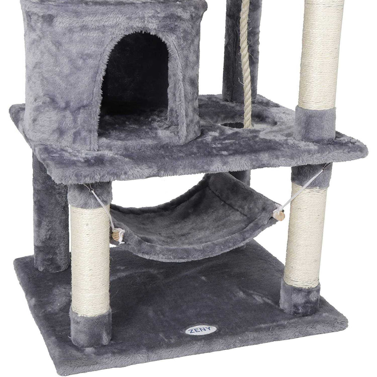 Cat Tree & Condo Scratching Post Tower Z43817