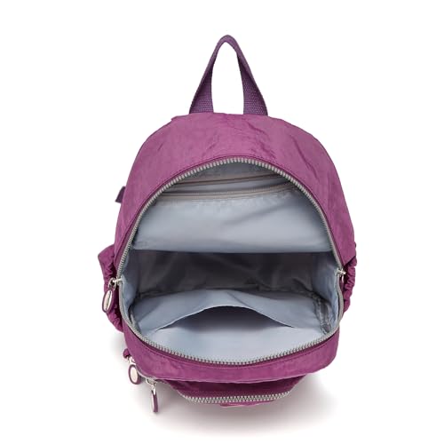 Mini Daypack with Anti-Theft Back Zipper Pocket, Durable Small Lightweight Backpack, Height 13 inches T769268