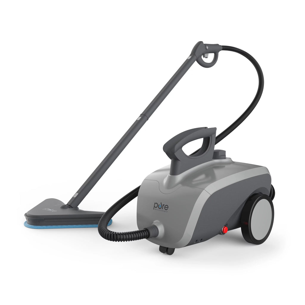 Rolling Steam Cleaner with 18 Accessories M431487