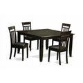 5 Piece Cappuccino Dining Table Set E90699
