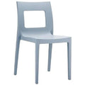 Silver Dining Chair Set of 2 N96589