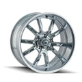 22x9.5 5x120 +18mm Chrome Wheel Rim U365260