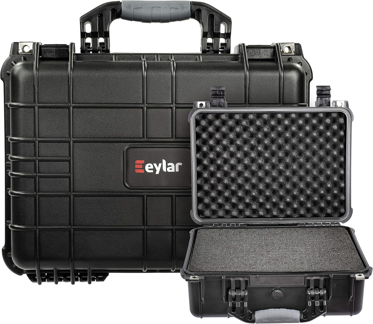 Hard Camera Case Waterproof with Foam (Yellow) V421