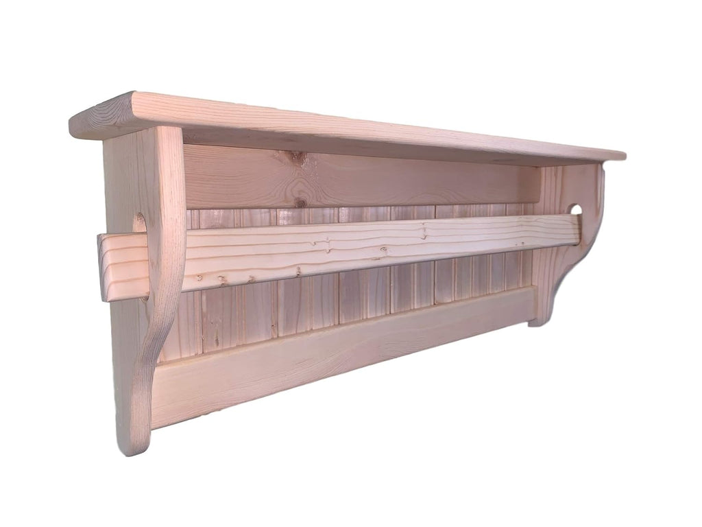 Unfinished Wood Quilt Rack L580238