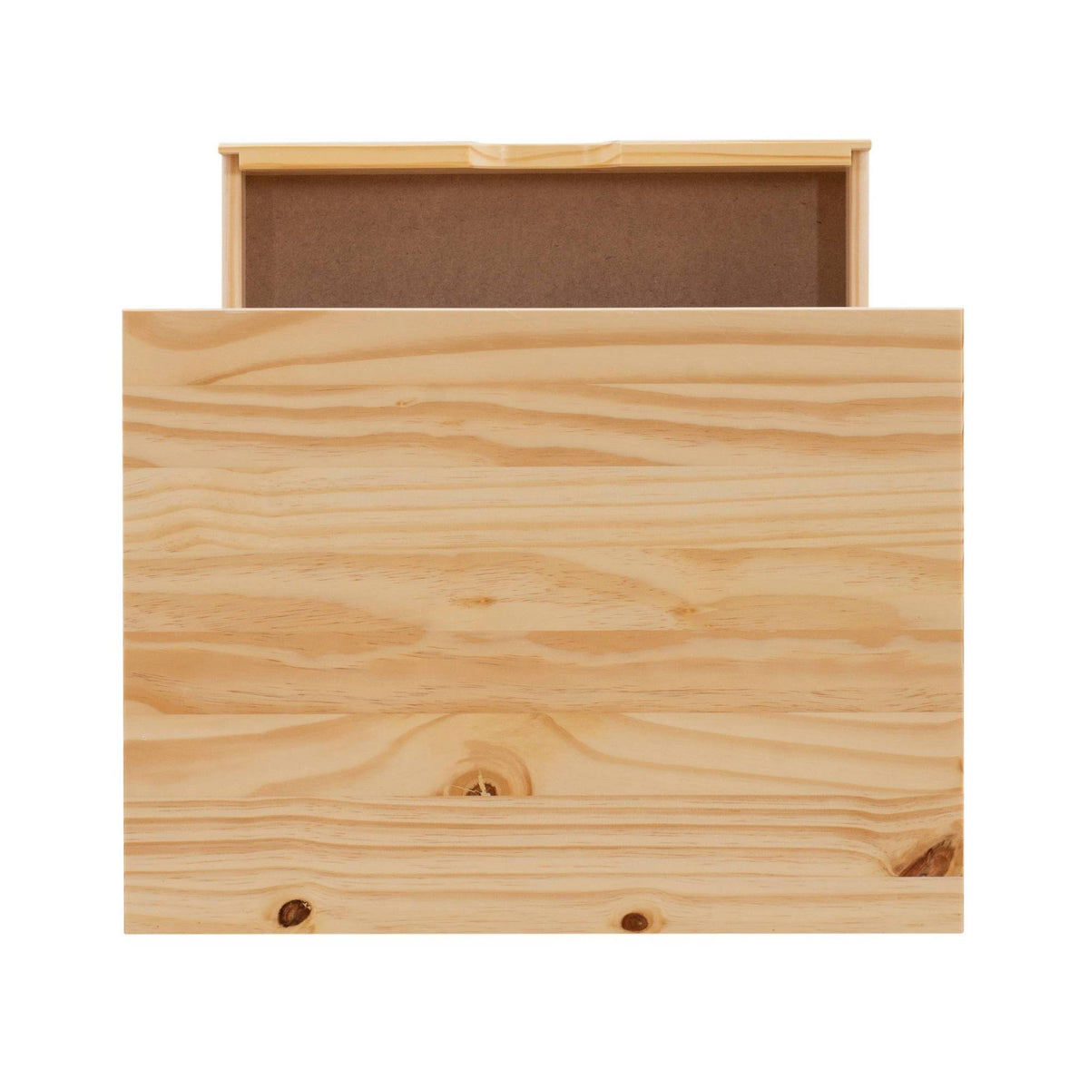 Natural Linon Six Drawer Wide Roll Cart A9794