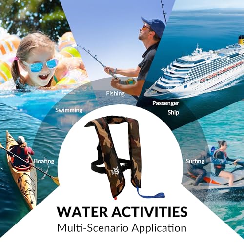 Automatic Inflatable Life Jackets Low Profile I300