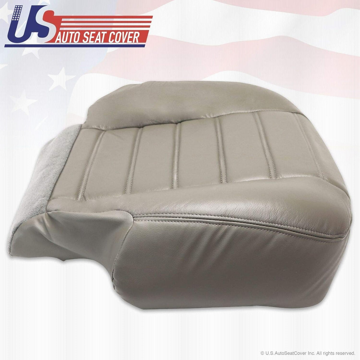 Gray Vinyl Seat Cover Pack of 2 Q6927