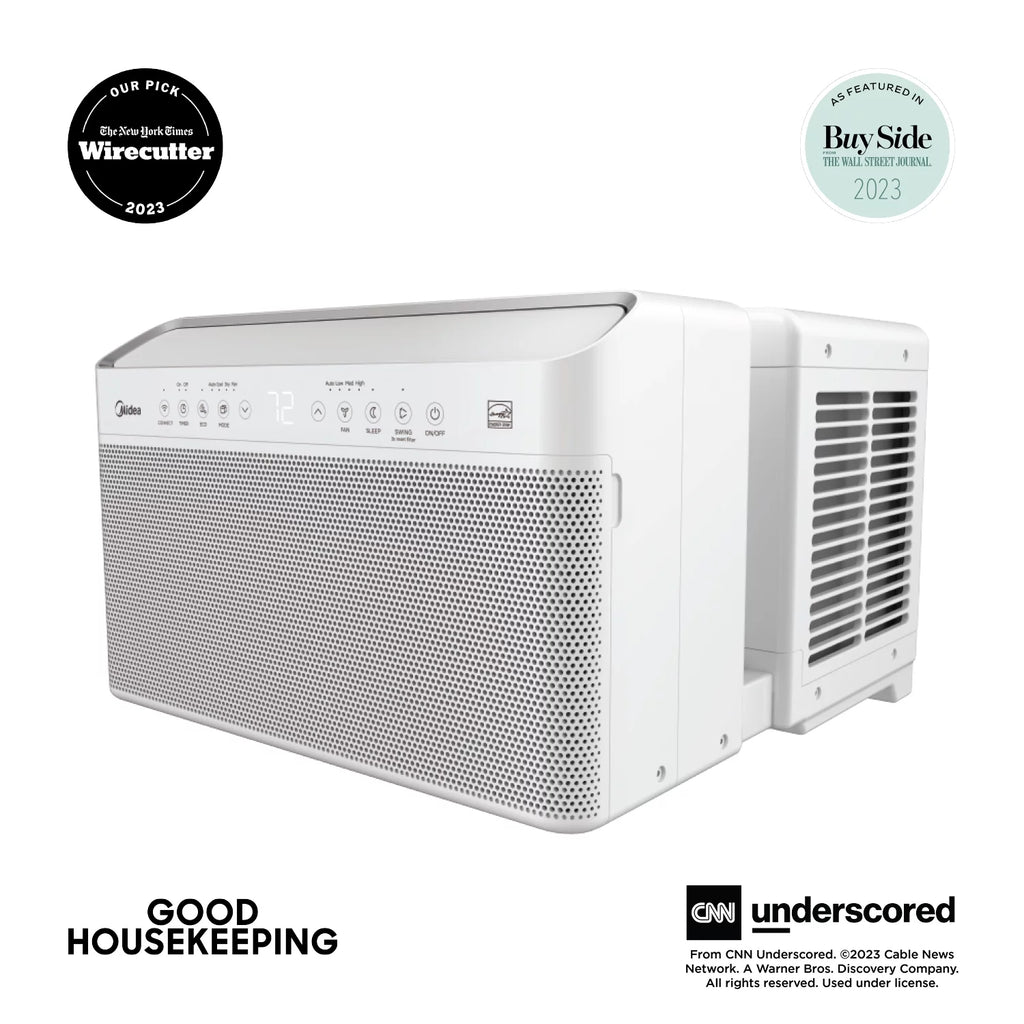 8,000 BTU Smart Inverter U-Shaped Window Air Conditioner X944376