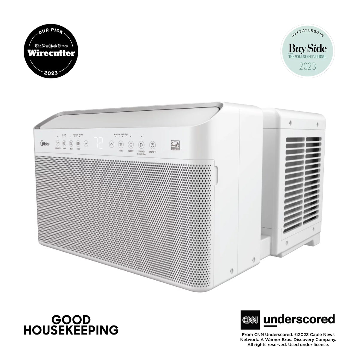8,000 BTU Smart Inverter U-Shaped Window Air Conditioner X944376