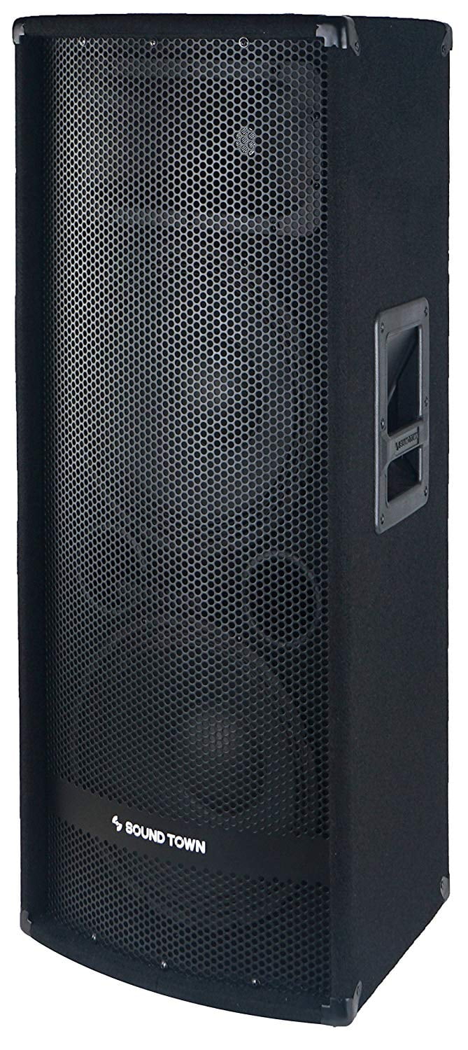 Dual 12" 1200W 2-Way Full-range Passive PA Speaker with Titanium Compression Driver R7852