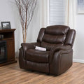 Brown Manual Glider Recliner B50399
