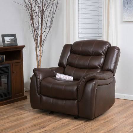 Brown Manual Glider Recliner B50399
