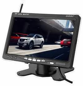 Wireless Waterproof 4 x Backup Cameras IR Night Vision with 7 inch Rear View Monitor E658