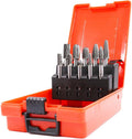 Tungsten Carbide Rotary Burrs Set 1/4 Shank 10PCS Double Cut L230
