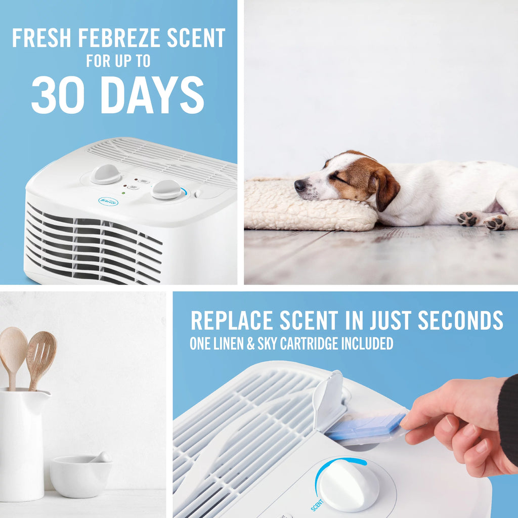 White Tabletop HEPA-Type Air Purifier U39527
