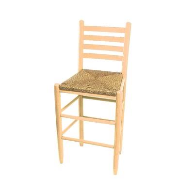 Wood Ladder Back Counter Stool C296