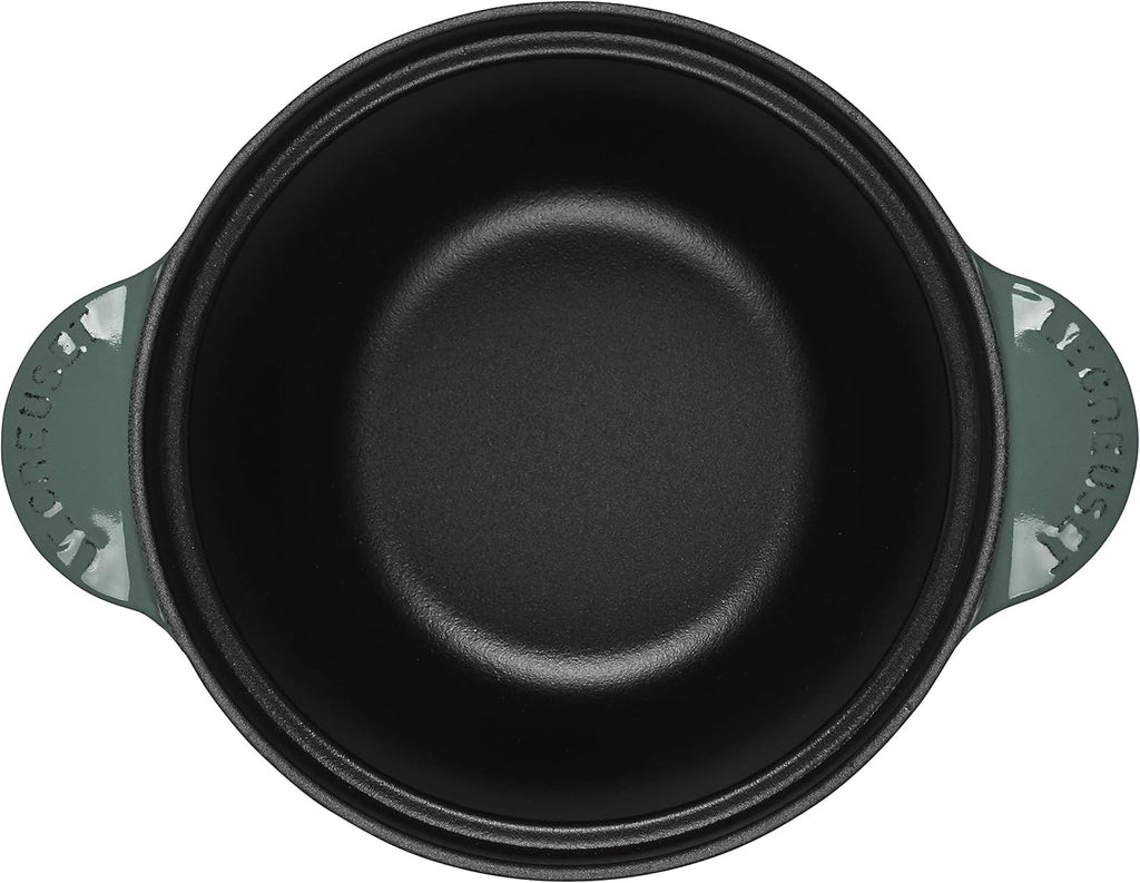 Enameled Cast Iron Rice Pot with Stoneware Insert, 2-1/2-Quart K7529