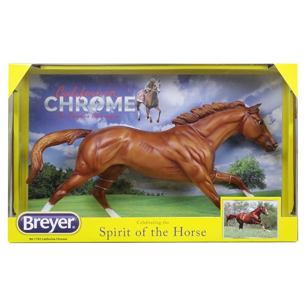 Traditional California Chrome Horse Toy Model J467