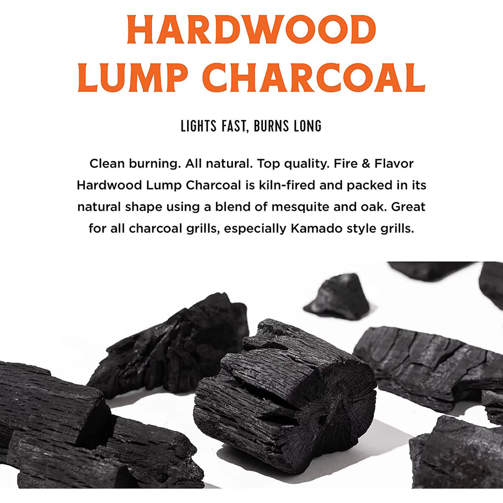 All Natural Hardwood Lump Charcoal, 20 Pounds N122