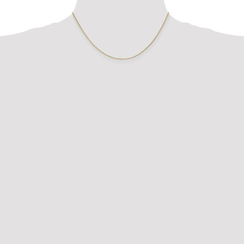 14k Yellow Gold .85mm Wheat Chain Necklace 16inch H5116