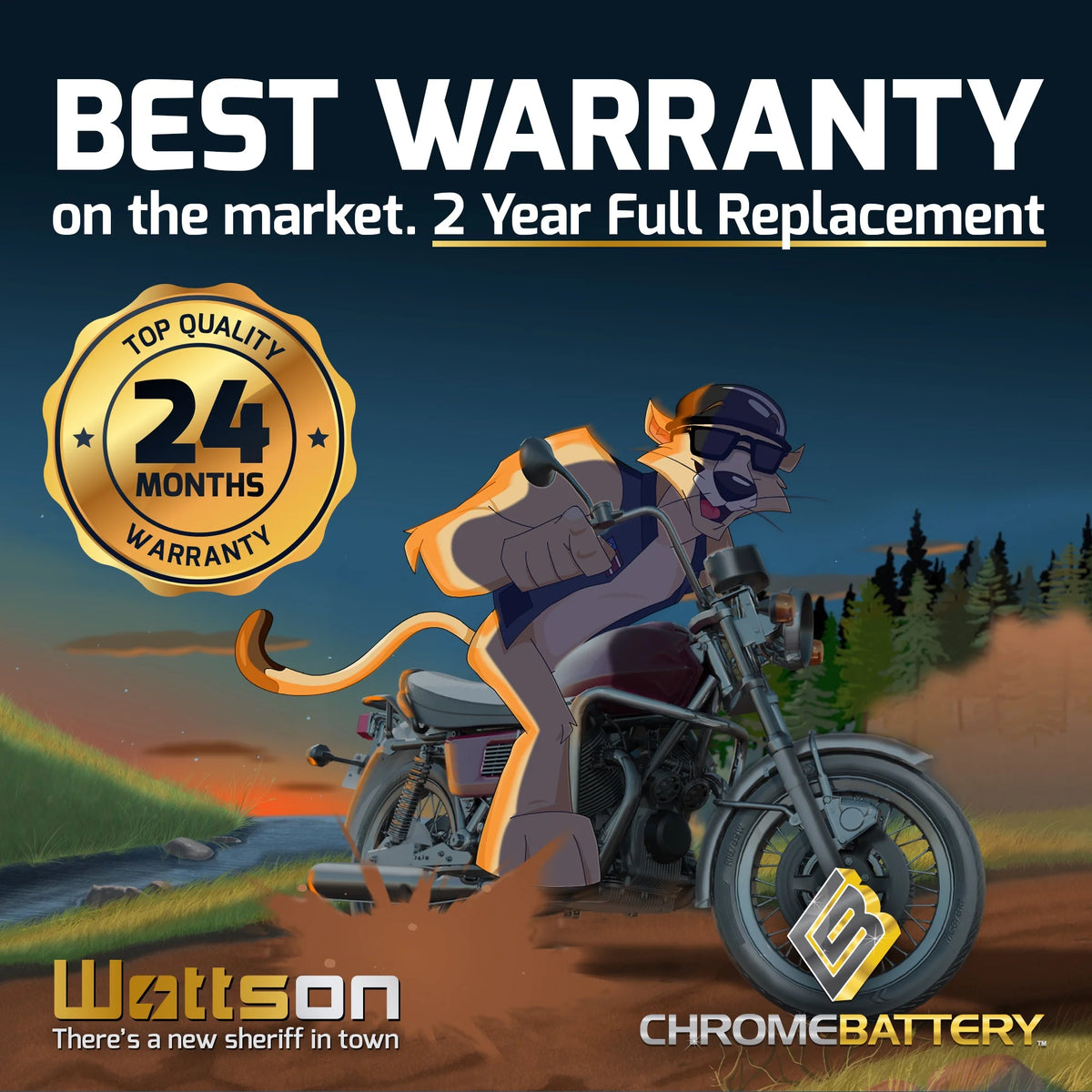 YTX20-BS 12 Volt 18 Ah 270 CCA Motorcycle Battery T664282