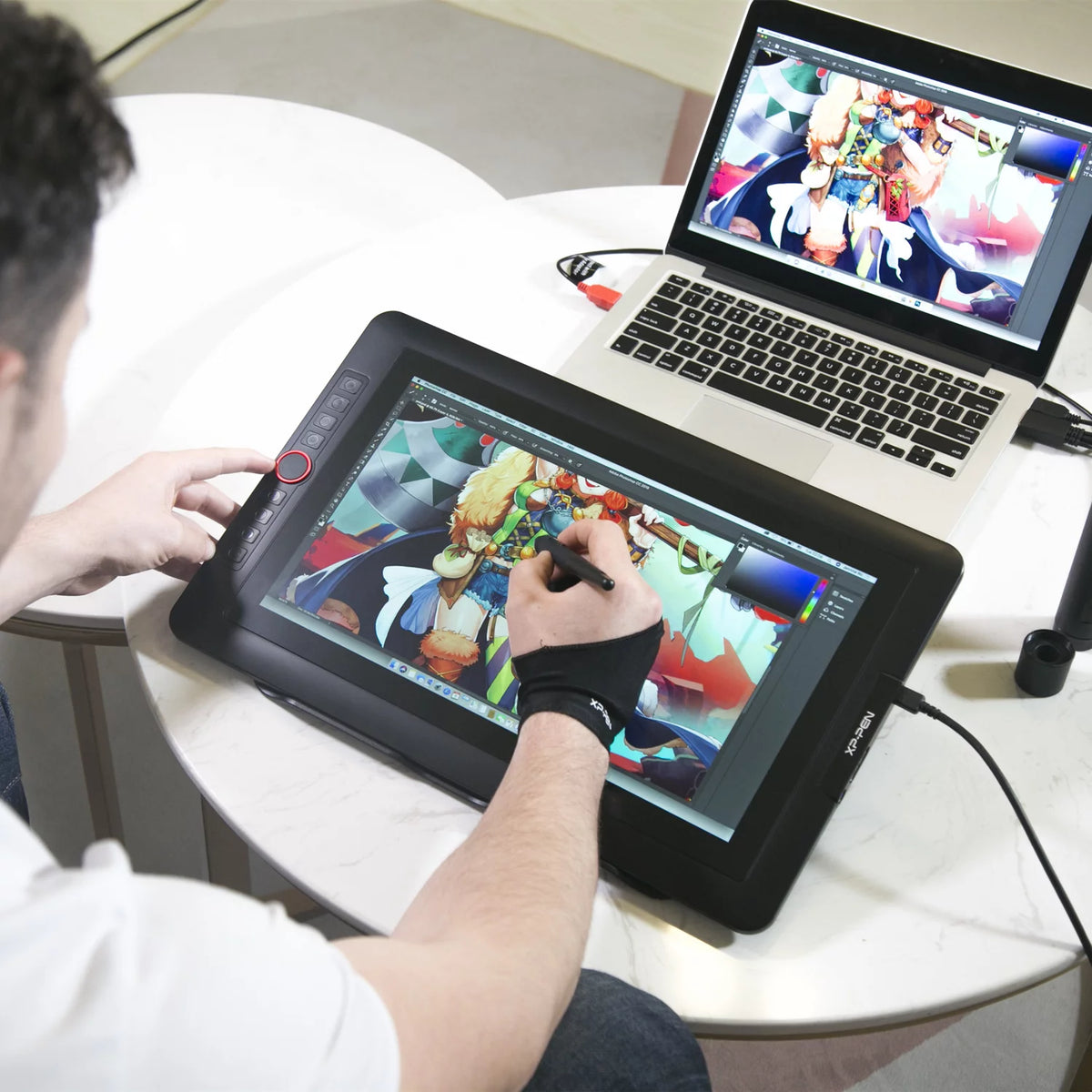 Graphics Drawing Tablet Pen Display with Tilt Function F2943