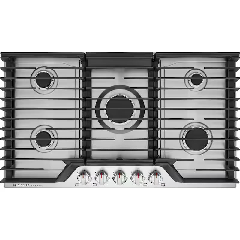 36 in. 5-Burner Stainless Steel Gas Cooktop P799674