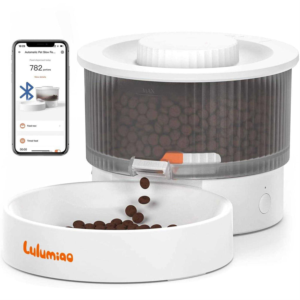 Automatic Cat Feeder Slow Dispensing K489161
