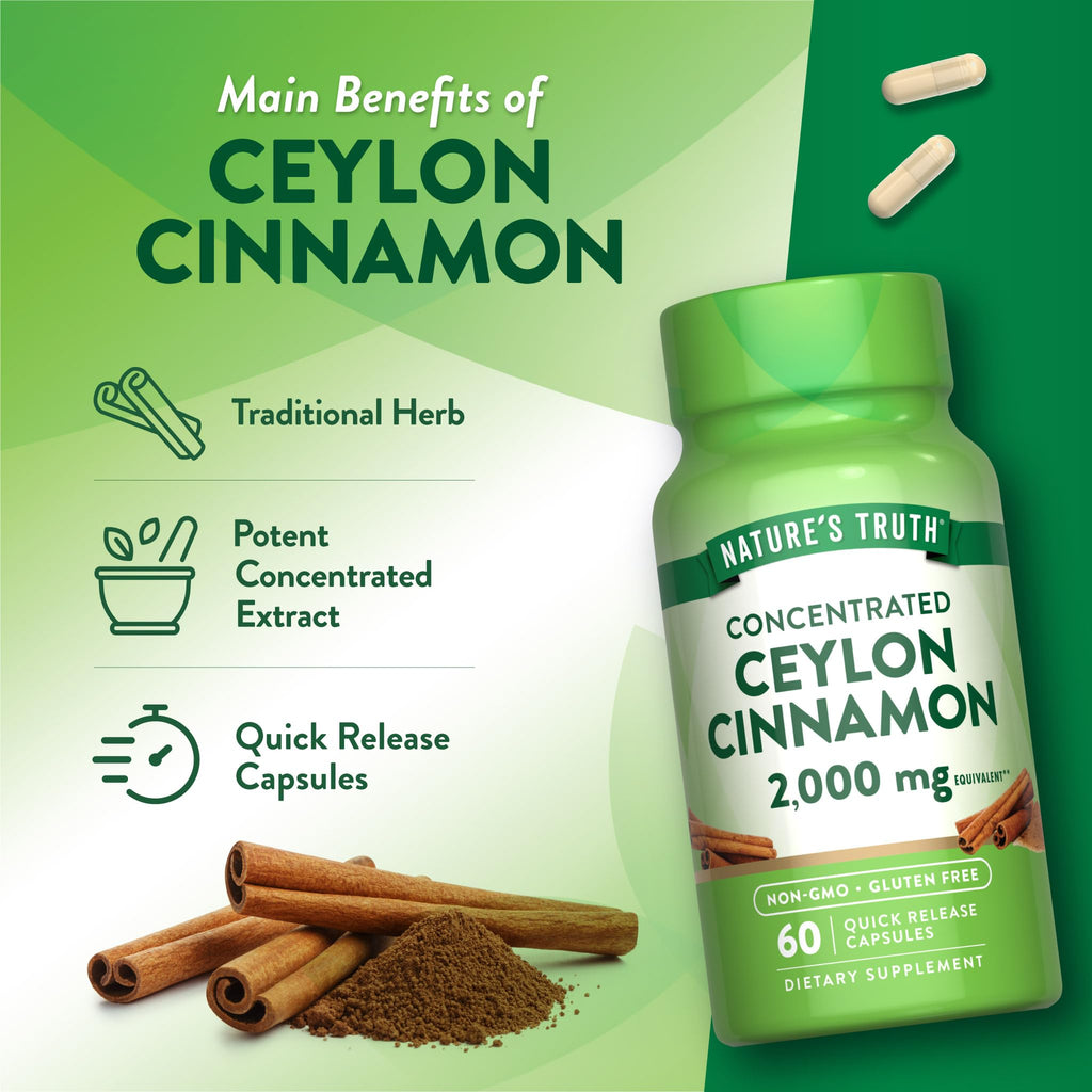 Ceylon Cinnamon Capsules Y3037