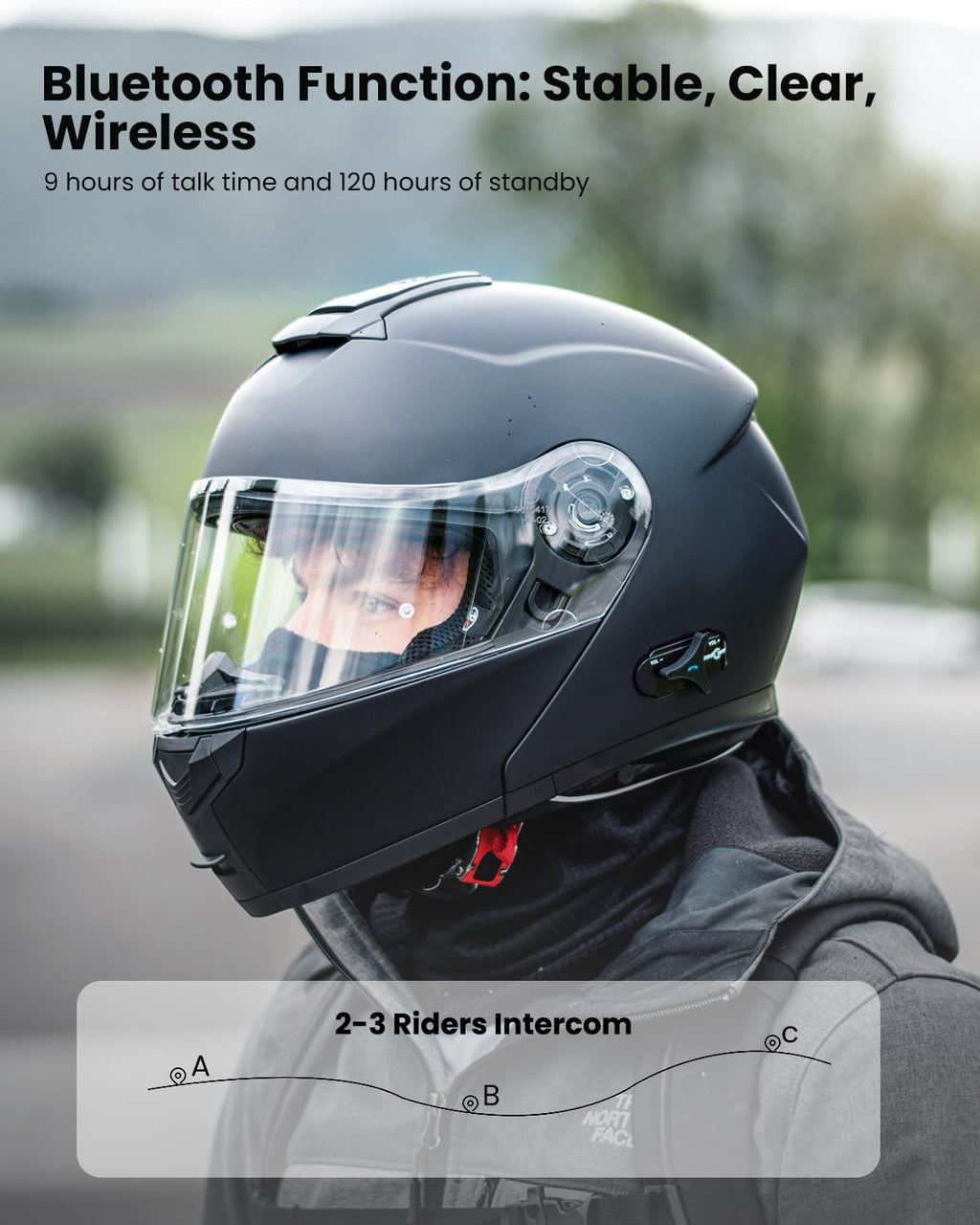 Modular Motorcycle Helmet D841