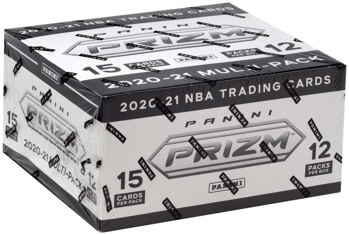 2020-21 Prizm Basketball Trading Card Multi-Pack Cello Box (12 Packs) U8294