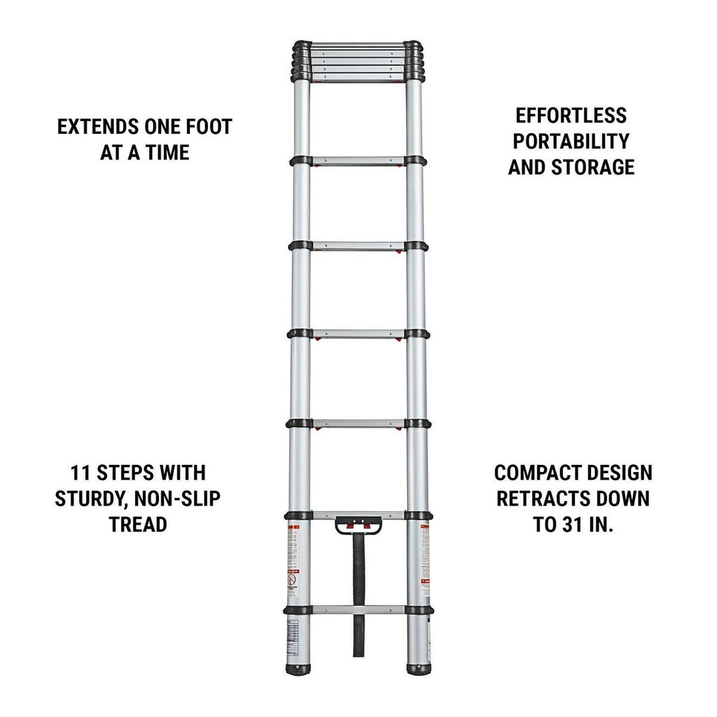 14 ft. Reach Portable Telescoping Ladder D8184