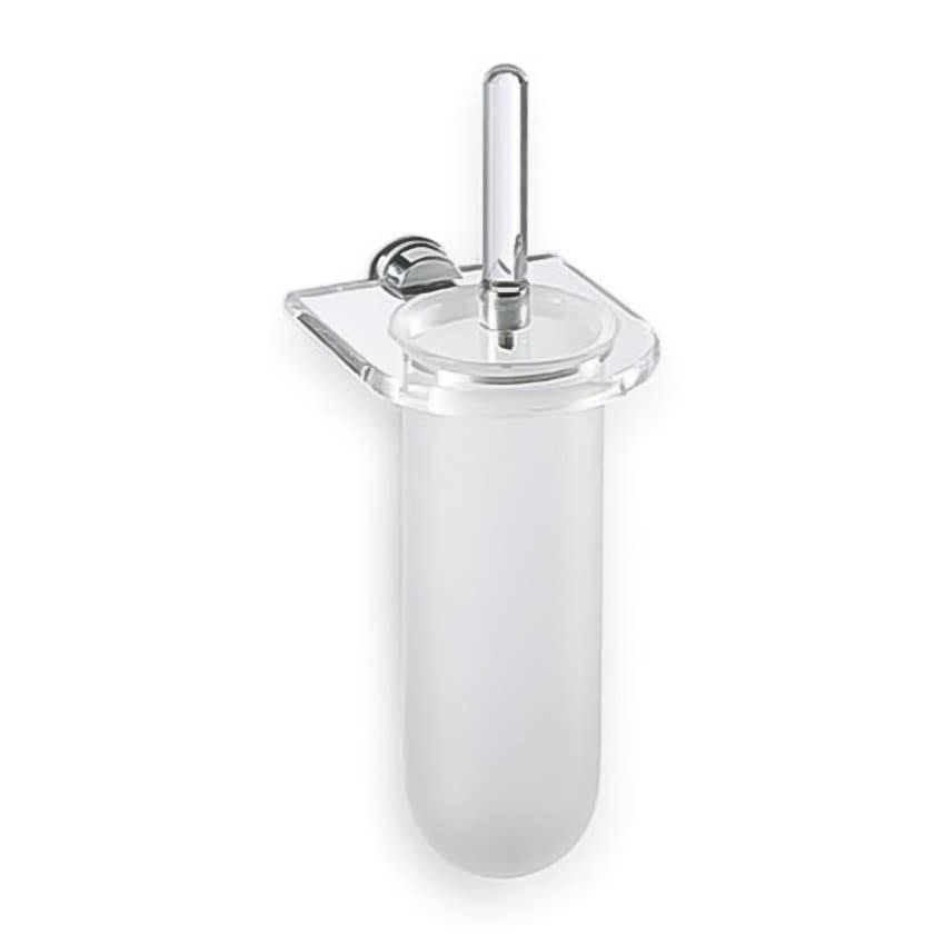 Frosted Glass Toilet Brush F8061