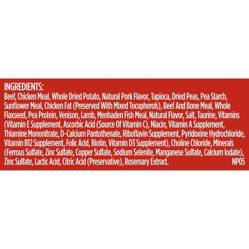 Natural Dry Dog Food with Beef V766