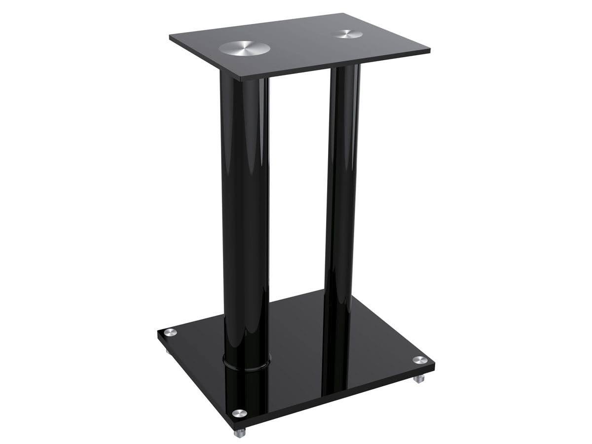 Glass Floor Speaker Stands (Pair) Black K84563