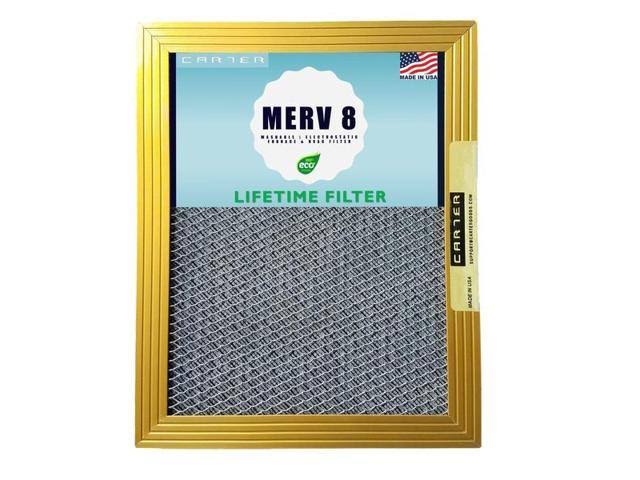 16x30x1 MERV 8 Washable Electrostatic Air Filter D908